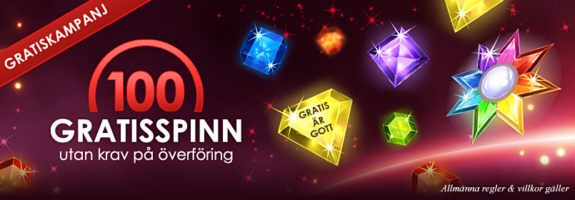 1000 freespins hos Sverigecasino