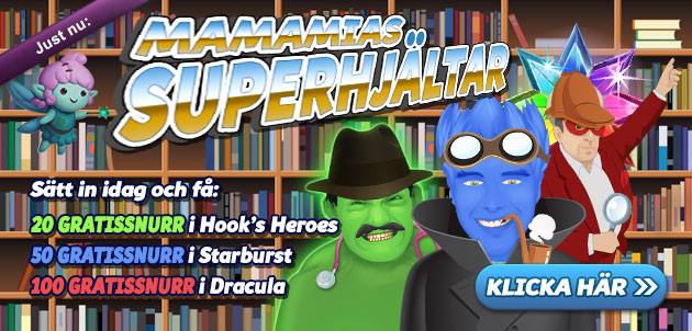 superhjälte-freespins