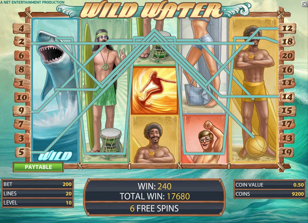 wild water slot