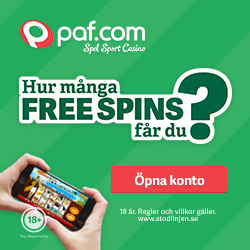 Paf casino freespins