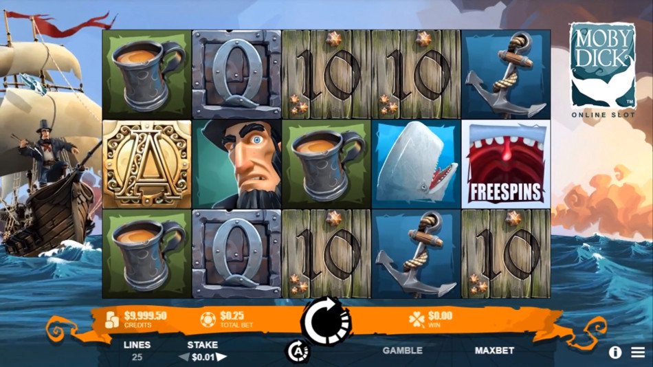 moby dick slot