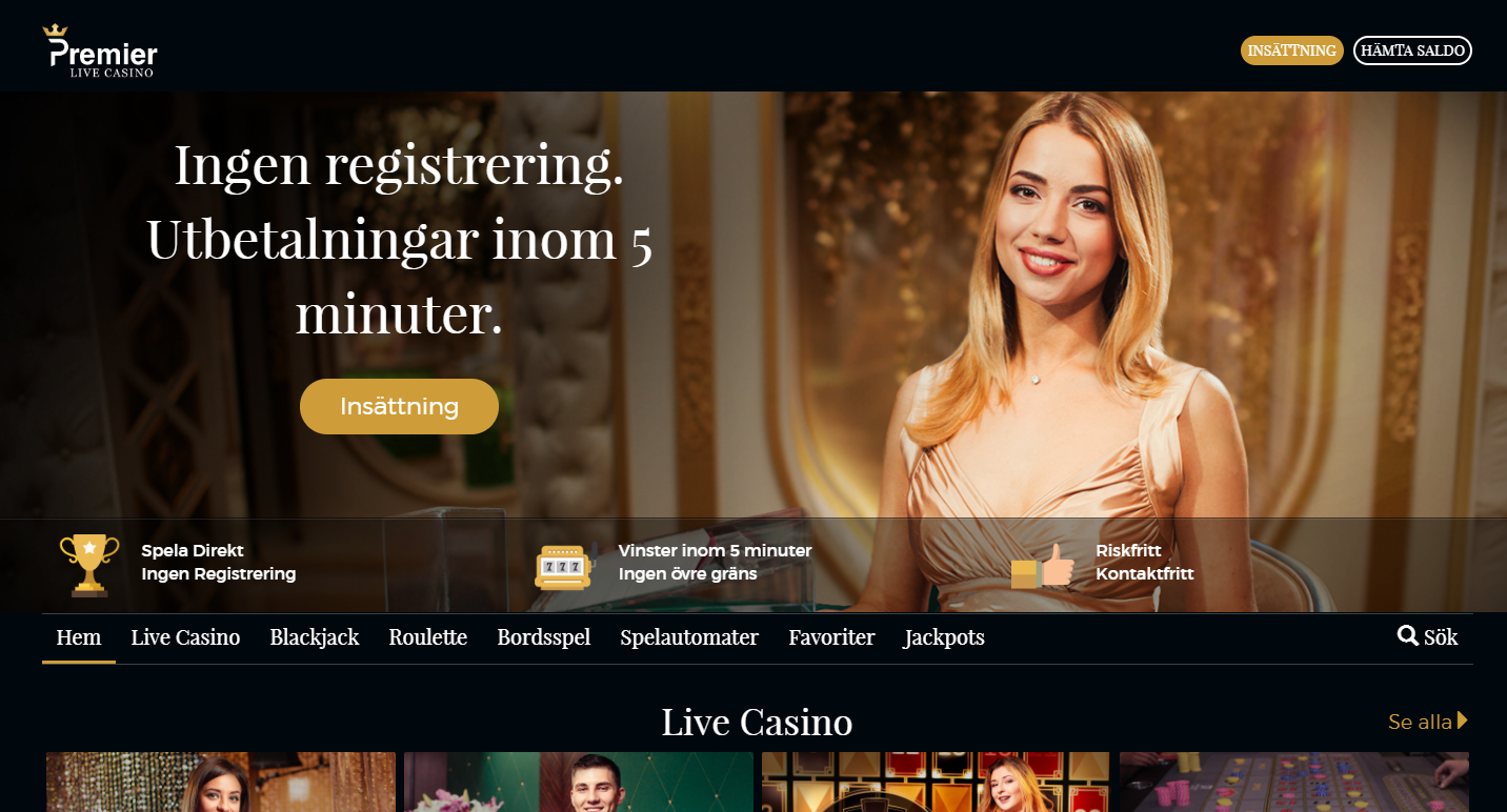 premierlive casino