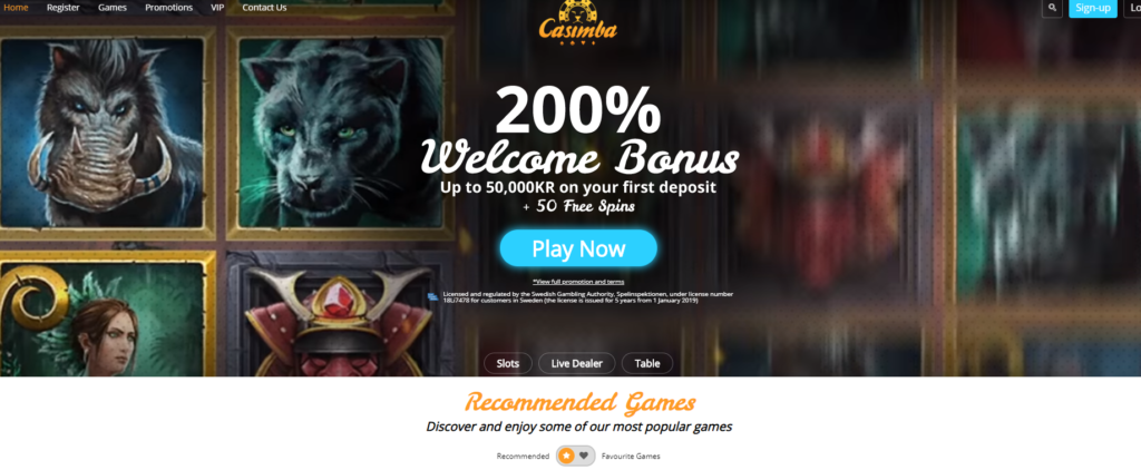 Casimba lobby