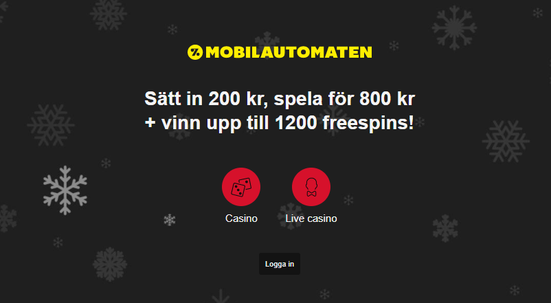 Mobilautomaten 1200 freespins